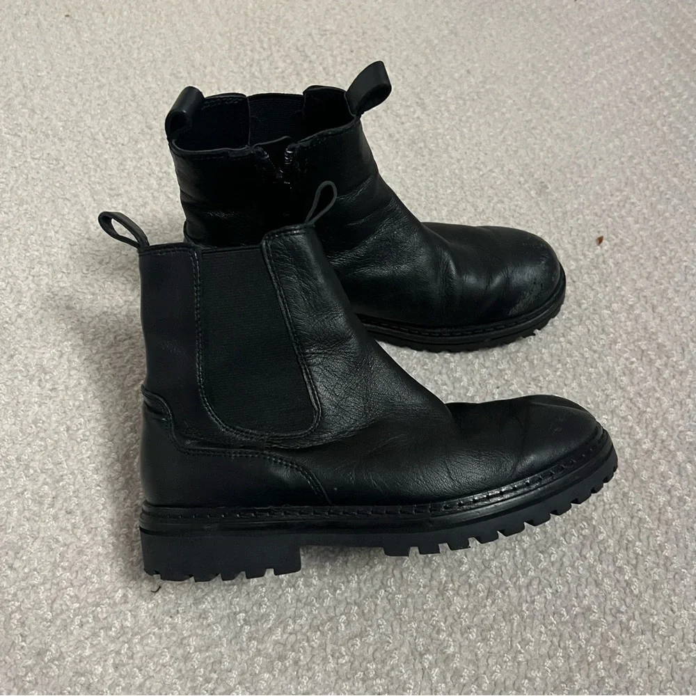 Zara Leather Boots